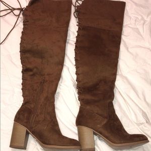 Over the knee boots. Charlotte Russe